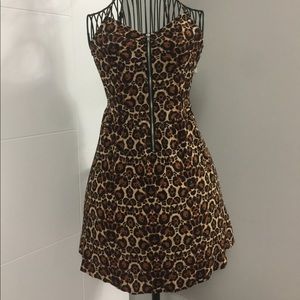 Leopard print dress